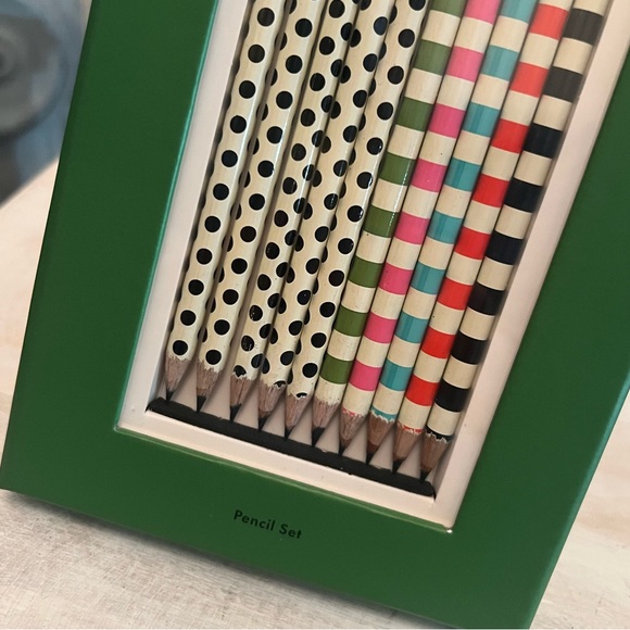 **SOLD On Mercari** Kate Spade Dot The I's Pencil Set - Picture 2 of 3